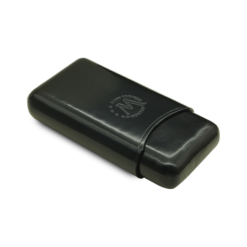 Montes Gerçek Deri El Yapımı 52 Ring Londres Üçlü Puro Kılıfı