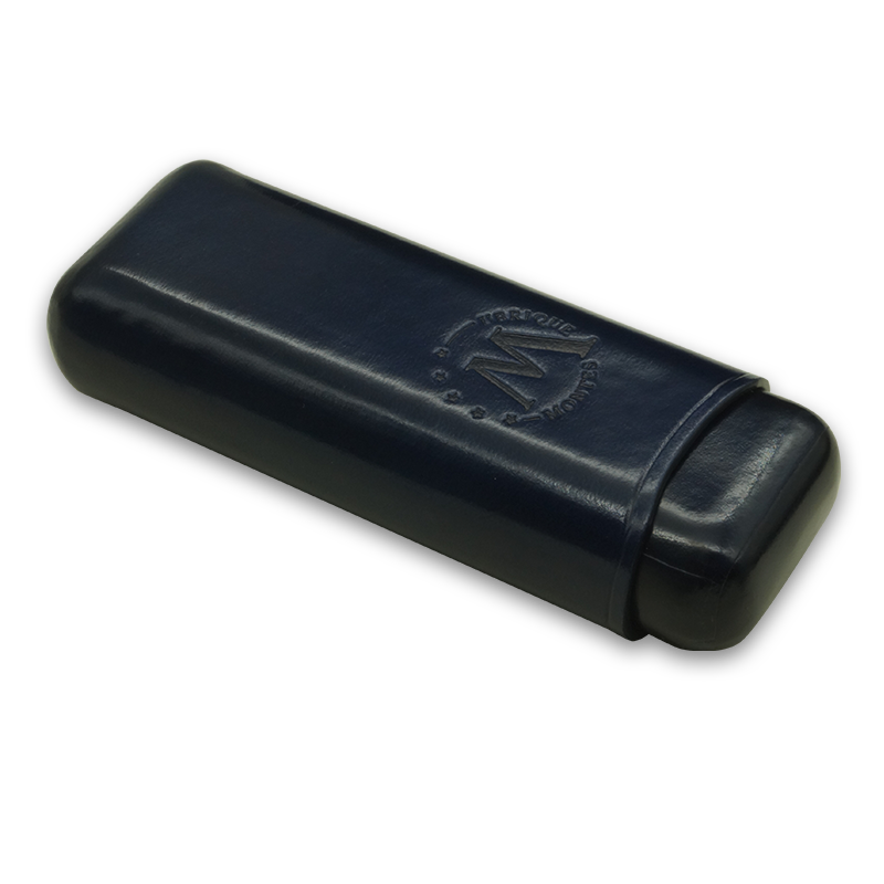 Montes Gerçek Deri El Yapımı 52 Ring Milan İkili Puro Kılıfı