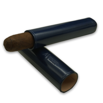 Montes Gerçek Deri El Yapımı 52 Ring Milan Tekli Puro Kılıfı