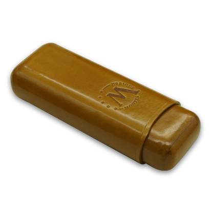 Montes Gerçek Deri El Yapımı 52 Ring Munich İkili Puro Kılıfı