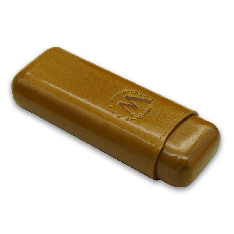 Montes Gerçek Deri El Yapımı 52 Ring Munich İkili Puro Kılıfı