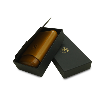 Montes Gerçek Deri El Yapımı 52 Ring Munich Üçlü Puro Kılıfı