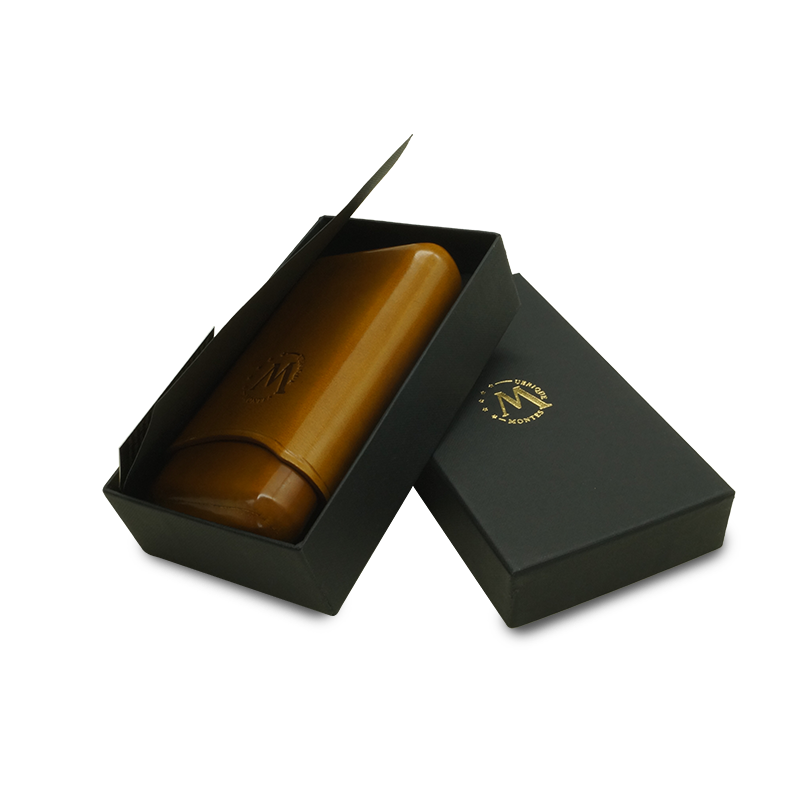 Montes Gerçek Deri El Yapımı 52 Ring Munich Üçlü Puro Kılıfı