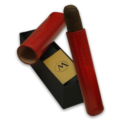 Montes Gerçek Deri El Yapımı 52 Ring Paris Tekli Puro Kılıfı