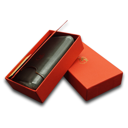 Montes Gerçek Deri El Yapımı 52 Ring Shadow Üçlü Puro Kılıfı