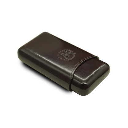 Montes Gerçek Deri El Yapımı 52 Ring Viena Üçlü Puro Kılıfı