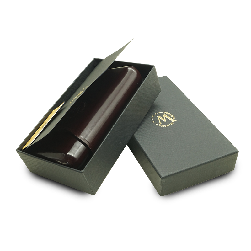 Montes Gerçek Deri El Yapımı 52 Ring Viena Üçlü Puro Kılıfı