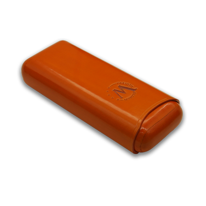 Montes Gerçek Deri El Yapımı 65 Ring Amsterdam İkili Puro Kılıfı