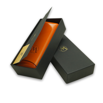 Montes Gerçek Deri El Yapımı 65 Ring Amsterdam İkili Puro Kılıfı