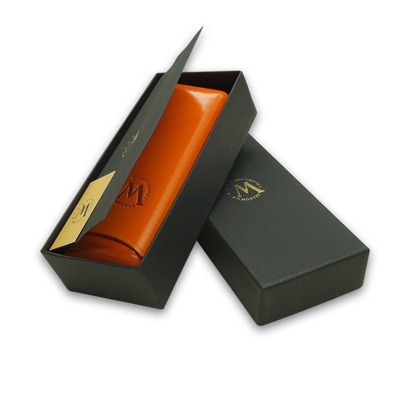 Montes Gerçek Deri El Yapımı 65 Ring Amsterdam İkili Puro Kılıfı