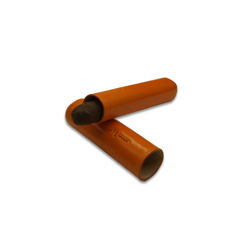 Montes Gerçek Deri El Yapımı 65 Ring Amsterdam Tekli Puro Kılıfı