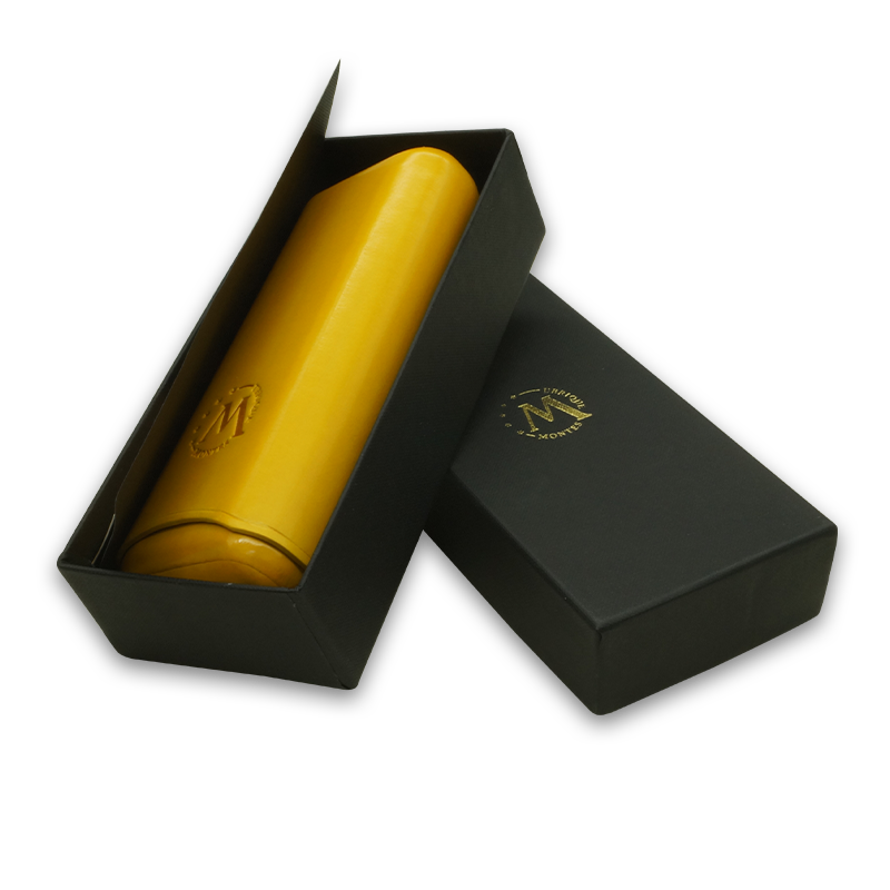 Montes Gerçek Deri El Yapımı 65 Ring Bali İkili Puro Kılıfı