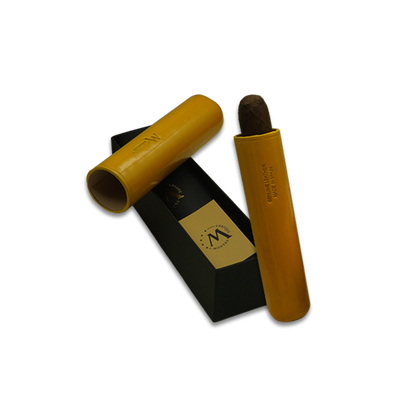 Montes Gerçek Deri El Yapımı 65 Ring Bali Tekli Puro Kılıfı