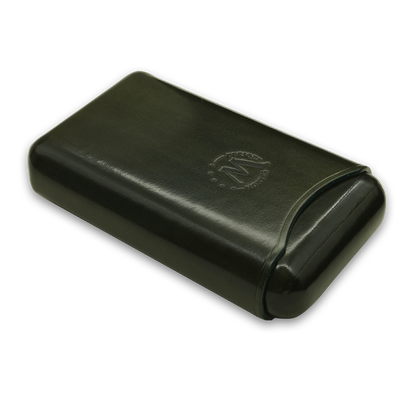 Montes Gerçek Deri El Yapımı 65 Ring Jaen Üçlü Puro Kılıfı