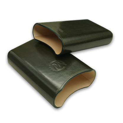 Montes Gerçek Deri El Yapımı 65 Ring Jaen Üçlü Puro Kılıfı