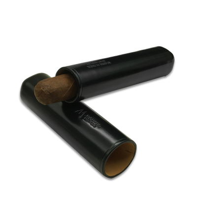 Montes Gerçek Deri El Yapımı 65 Ring Londres Tekli Puro Kılıfı