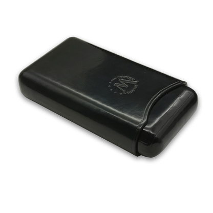 Montes Gerçek Deri El Yapımı 65 Ring Londres Üçlü Puro Kılıfı