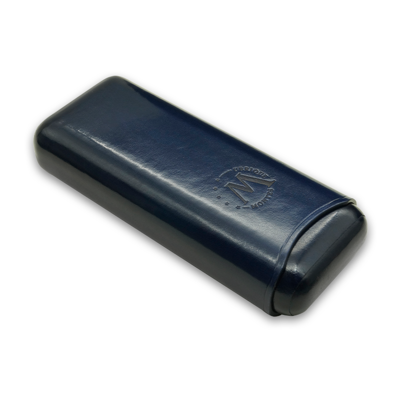 Montes Gerçek Deri El Yapımı 65 Ring Milan İkili Puro Kılıfı