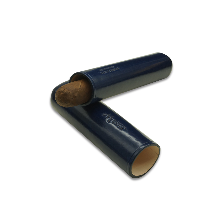 Montes Gerçek Deri El Yapımı 65 Ring Milan Tekli Puro Kılıfı