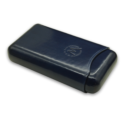 Montes Gerçek Deri El Yapımı 65 Ring Milan Üçlü Puro Kılıfı