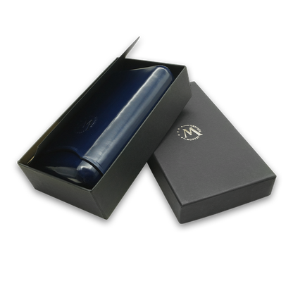 Montes Gerçek Deri El Yapımı 65 Ring Milan Üçlü Puro Kılıfı