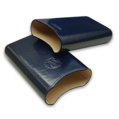 Montes Gerçek Deri El Yapımı 65 Ring Milan Üçlü Puro Kılıfı