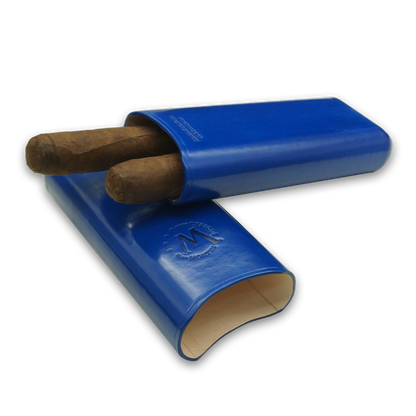 Montes Gerçek Deri El Yapımı 65 Ring Monaco İkili Puro Kılıfı