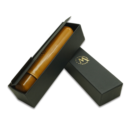 Montes Gerçek Deri El Yapımı 65 Ring Munich Tekli Puro Kılıfı