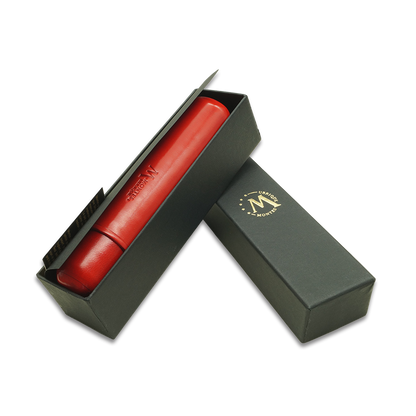 Montes Gerçek Deri El Yapımı 65 Ring Paris Tekli Puro Kılıfı