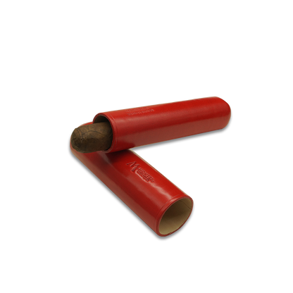 Montes Gerçek Deri El Yapımı 65 Ring Paris Tekli Puro Kılıfı