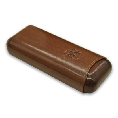 Montes Gerçek Deri El Yapımı 65 Ring Roma İkili Puro Kılıfı