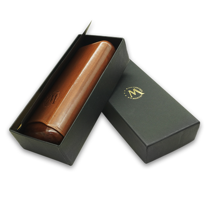 Montes Gerçek Deri El Yapımı 65 Ring Roma İkili Puro Kılıfı