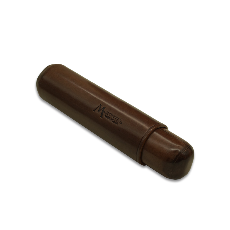 Montes Gerçek Deri El Yapımı 65 Ring Roma Tekli Puro Kılıfı