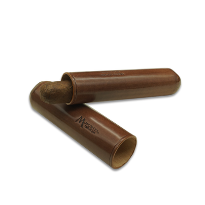 Montes Gerçek Deri El Yapımı 65 Ring Roma Tekli Puro Kılıfı