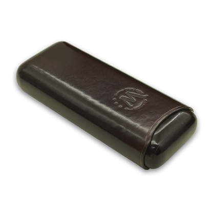 Montes Gerçek Deri El Yapımı 65 Ring Viena İkili Puro Kılıfı