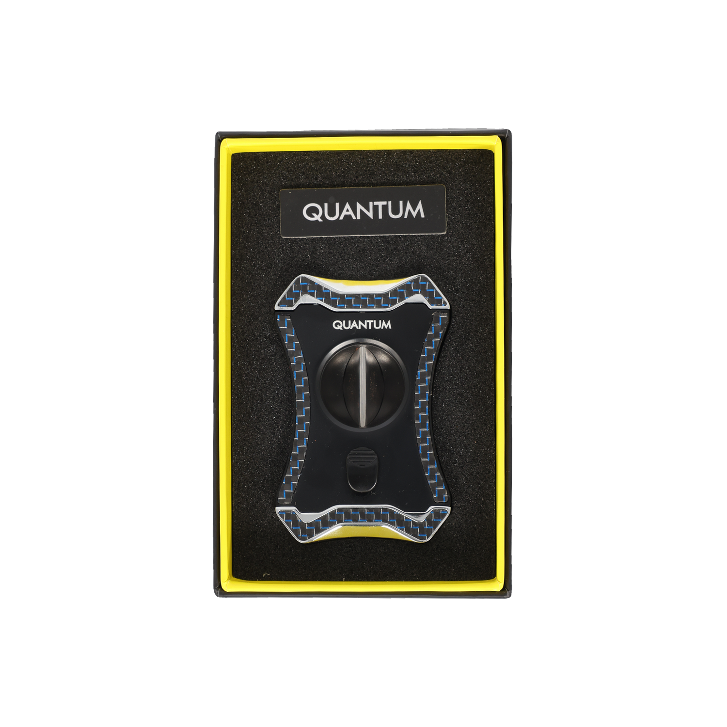 QC-1 Gümüş Lacivert V-Cut Puro Kesici
