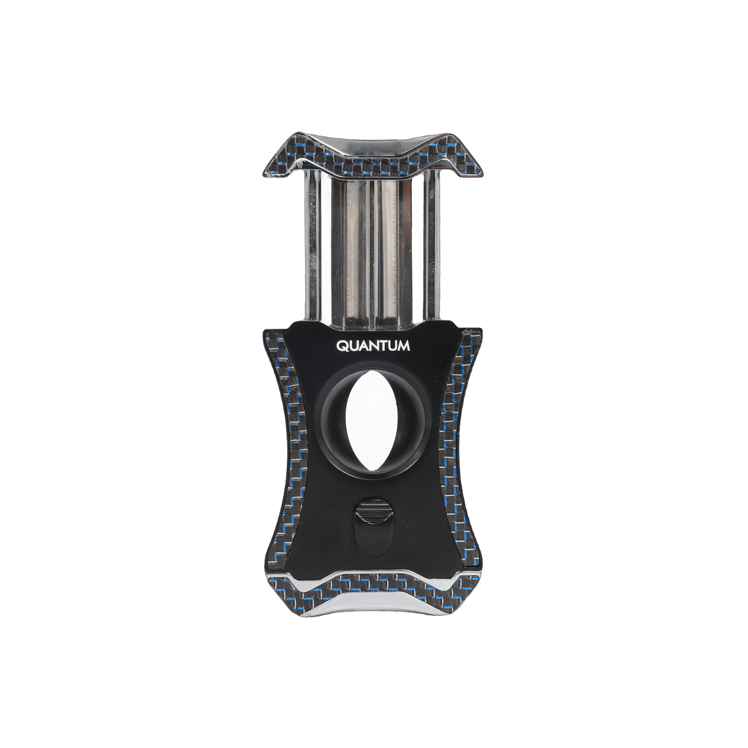 QC-1 Gümüş Lacivert V-Cut Puro Kesici