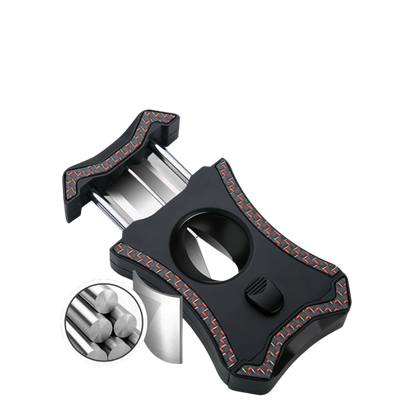 QC-1 Siyah Kırmızı V-Cut Puro Kesici
