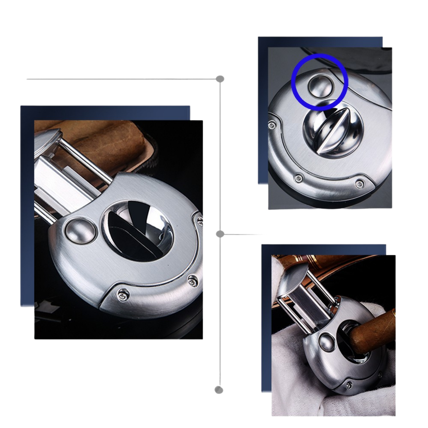 QC-5 Siyah V-Cut Puro Kesici