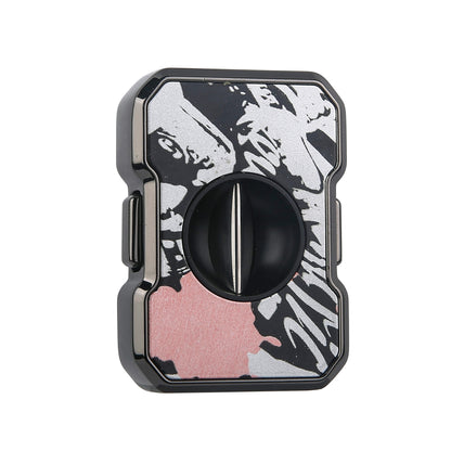 Quantoro QC-7 Gunmetal Graffiti II Cigar Cutter