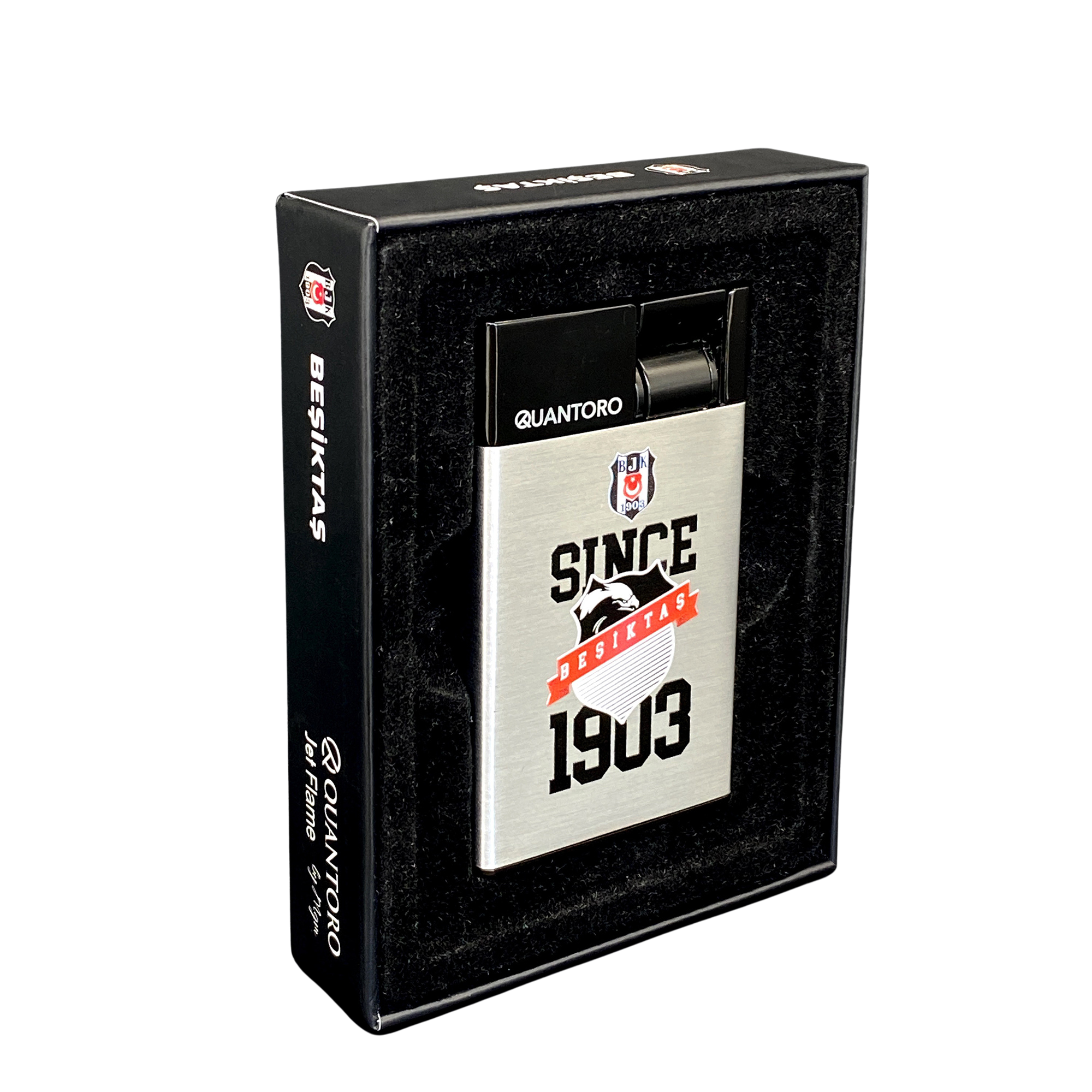 Beşiktaş Premium Jet Kutulu Taraftar Çakmak QT-2