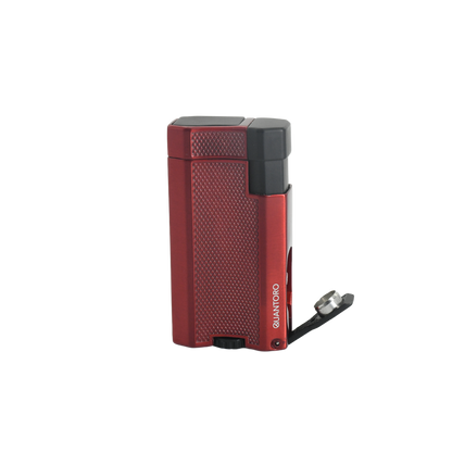Quantoro MGM04-2 Delicili Çift Jet Alev E-Red Çakmak
