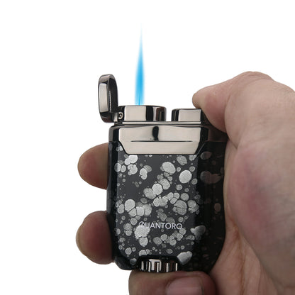 Quantoro MGM04-21 9'lu Dots Serisi Tek Torch Jet Alev Çakmak