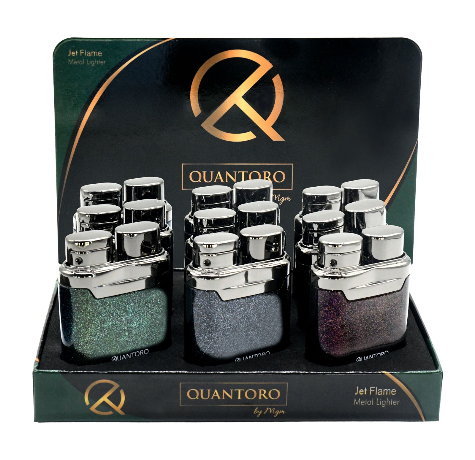 Quantoro MGM04-21 9'lu Spark Serisi Tek Torch Jet Alev Çakmak