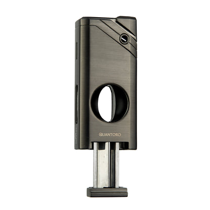 Quantoro MGM05-37 Kesicili Jet Alev Carbon Çakmak