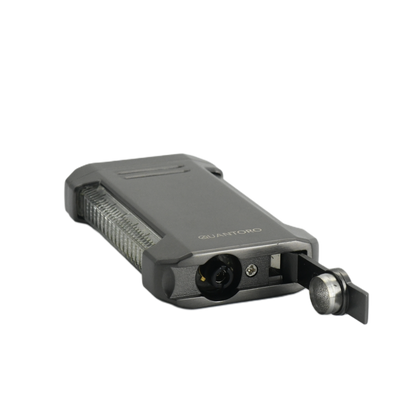 Quantoro MGM05-65 Üçlü Perde Alev Gunmetal Çakmak