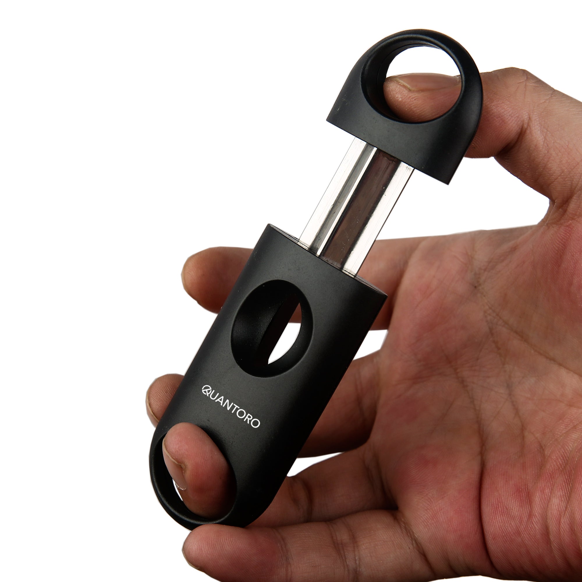 Quantoro Plastik Puro Kesici V-Kesim Siyah QPC-4