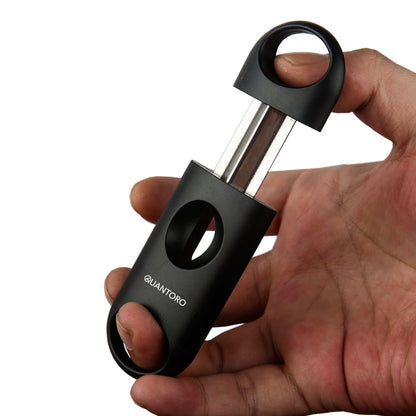 Quantoro Plastik Puro Kesici V-Kesim Siyah QPC-4