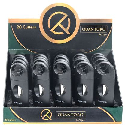 Quantoro Plastik Puro Kesici V-Kesim Siyah QPC-4