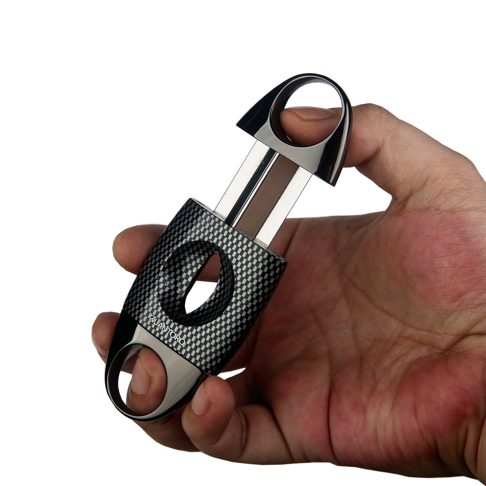 Quantoro QC-10 V-Kesim Gunmetal Puro Kesici